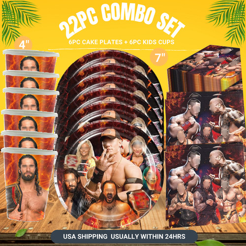 Wrestling party supplies - wrestling,