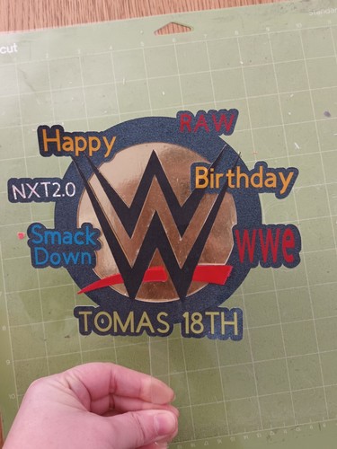 Personalised wrestling wwe - personalised,