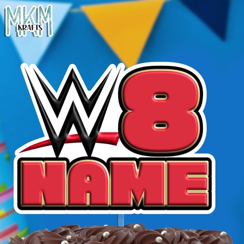 Wwe wrestling birthday cake - wwe,