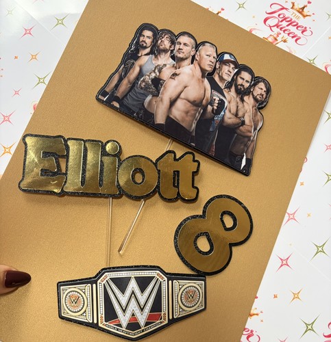 Wwe wrestling birthday cake - wrestling,