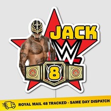 Personalised Name/Age WWE WWF