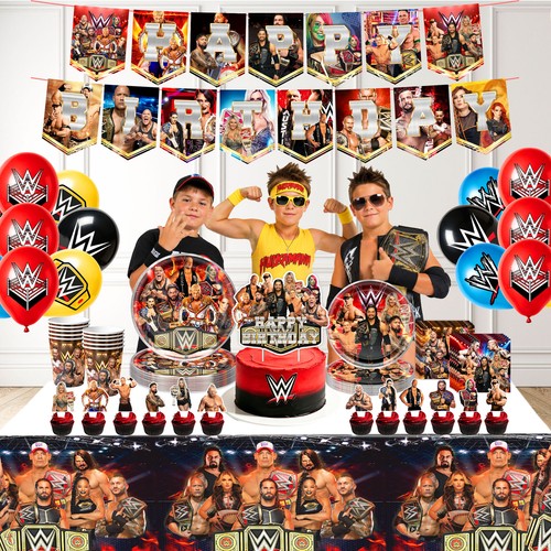 Wwe wrestling theme party - wwe,