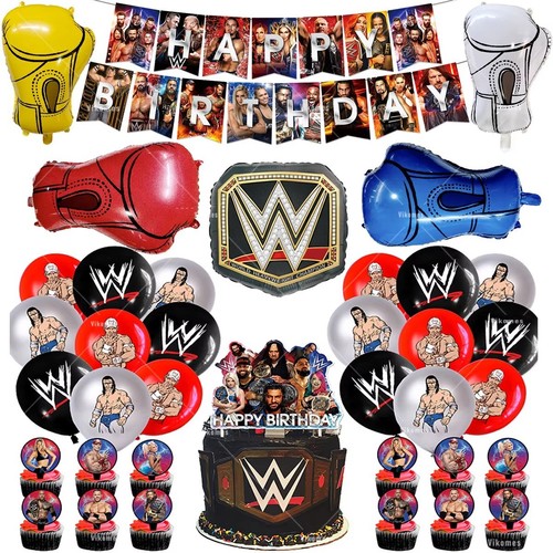 Wrestling match birthday - match,