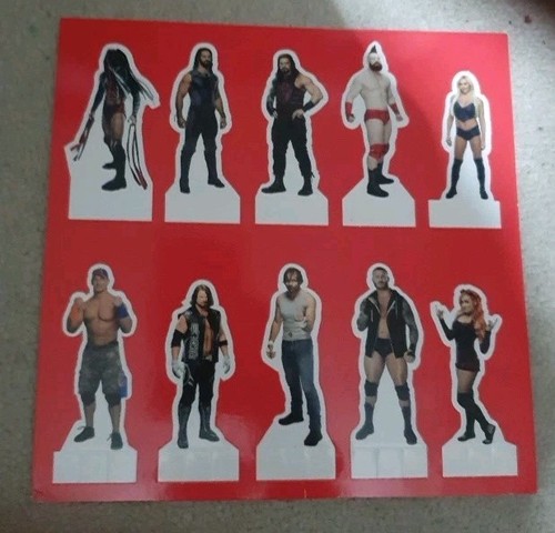 Wwe cake cupcake toppers - cupcake,