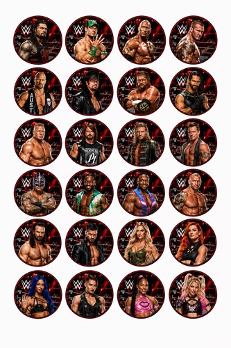 24x wwe characters birthday - characters,