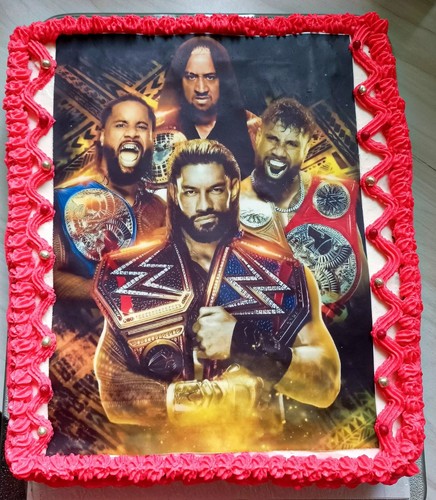 Wrestling wwe raw - raw, cake
