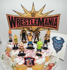 WWE Wrestling Cake Toppers Set