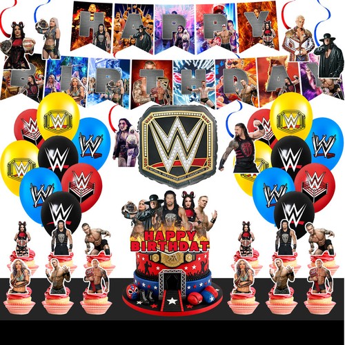 Wrestling party decoration - party,