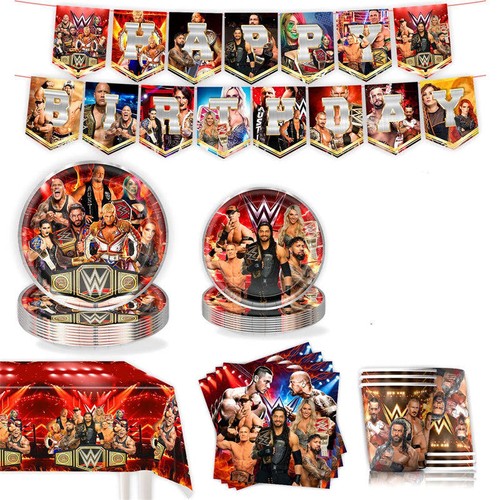 Happy birthday wrestling - wrestling, party